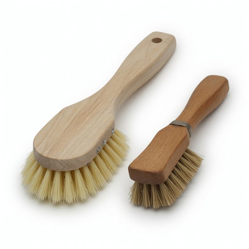 Wooden Dish Brush Set